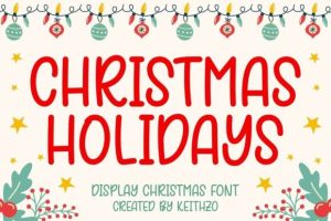Christmas Holidays Font