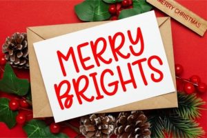 Alternative view of Christmas Holidays Font