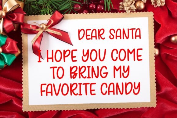 Christmas Holidays Font - Image 4
