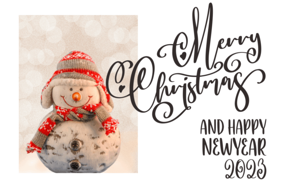 Christmas Hopeful Duo Font - Image 3