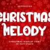 Christmas Melody Font