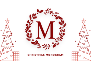 Christmas Monogram Font