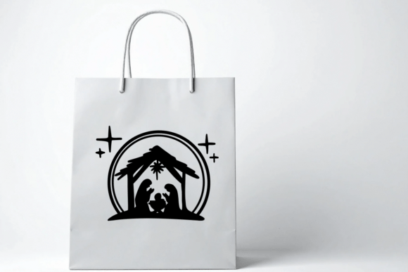 Christmas Nativity Scene Font - Image 6