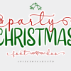 Christmas Party Font