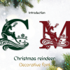Christmas Reindeer Font