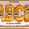 Christmas Reindeers Font