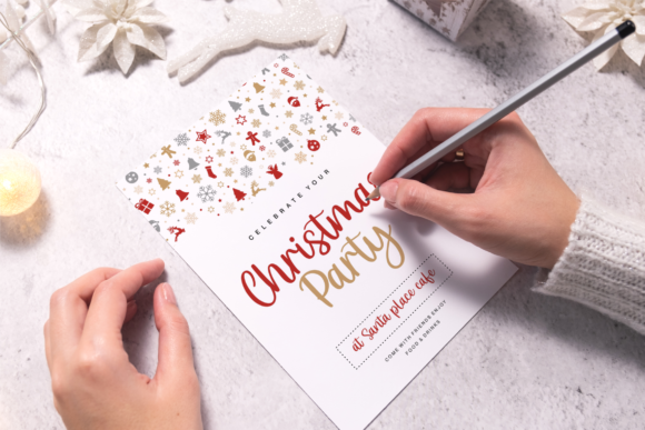 Christmas Scriptty Font - Image 5