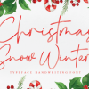 Christmas Snow Winter Font