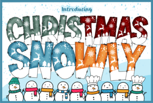 Christmas Snowly Font