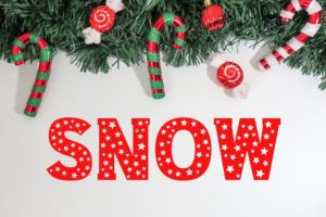 Alternative view of Christmas Stars Font