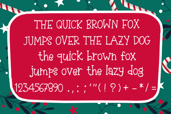 Christmas Sugar Font - Image 4
