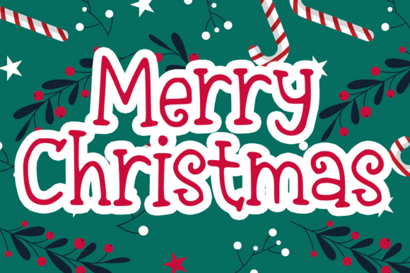 Christmas Sugar Font - Image 5