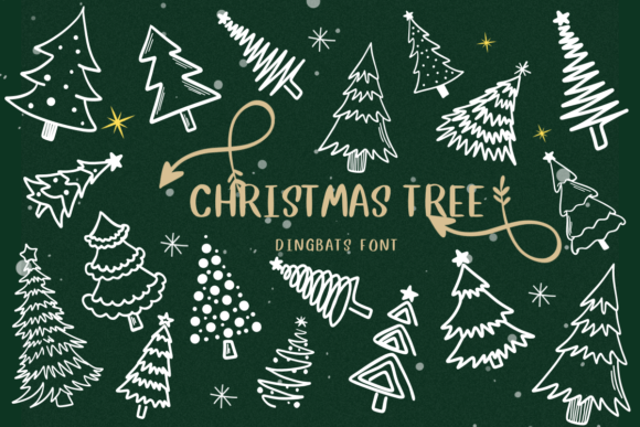 Christmas Tree Font