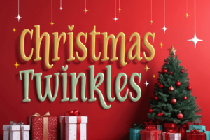 Christmas Twinkles Font