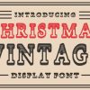 Christmas Vintage Font