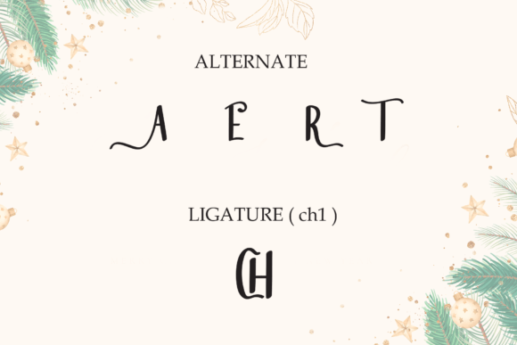 Christmas Vintage Font - Image 8