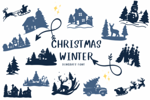 Christmas Winter Font