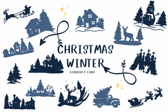 Christmas Winter Font