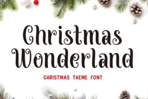 Christmas Wonderland Font