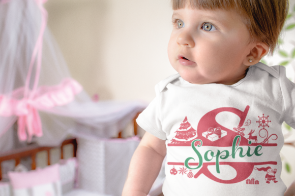 Christmas Monogram Font - Image 8