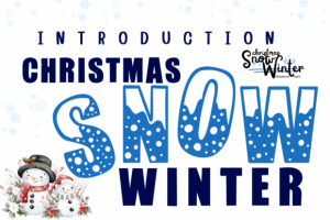 Christmas Snow Winter Font