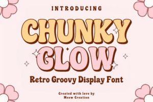 Chunky Glow Font