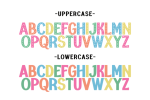 Alternative view of Chunky Student Font