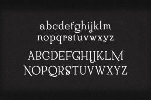 Alternative view of Cinemagic Font