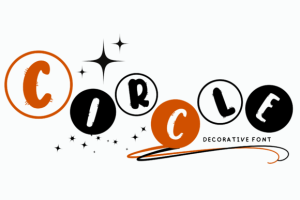 Circle Font