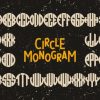 Circle Monogram Font