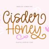 Cisder Honey Font