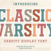 Classic Varsity Font