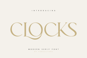 Clocks Font
