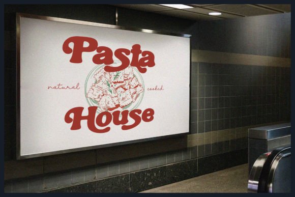 Clouds Font - Image 4