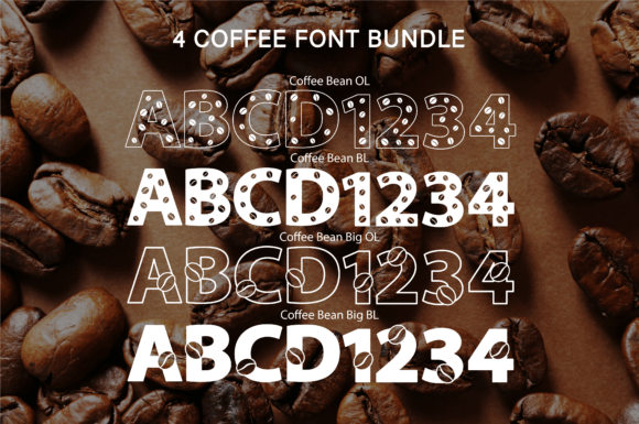 Coffee Bean Font - Image 2
