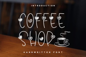 Coffee Shop Font