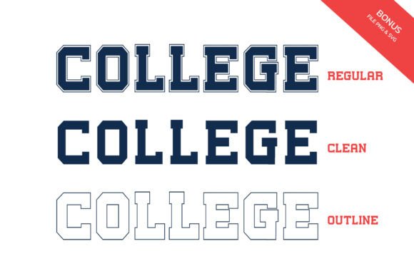 College Font - Image 7