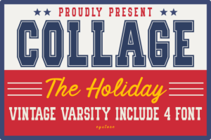 College the Holiday Font