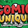 Comic Unique Font
