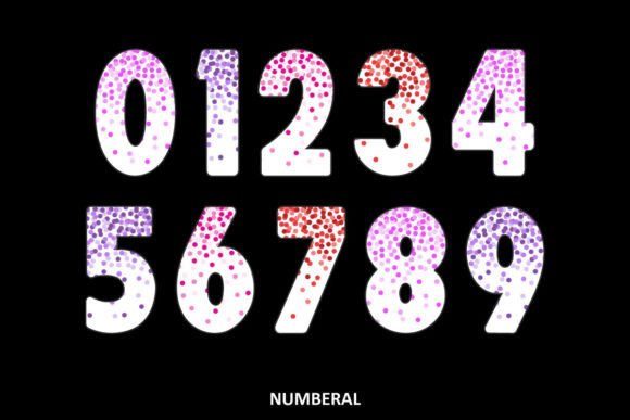 Confetti Color Font - Image 4