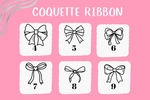 Coquette Ribbon Font - Image 4