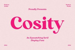 Cosity Font