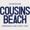 Cousins Beach Font