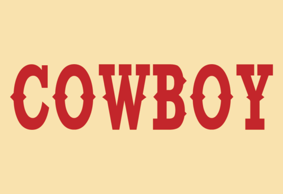 Cowboy Font