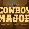 Cowboy Major Font