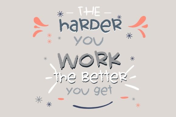 Crayon Hand Font - Image 3