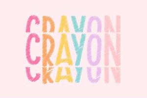 Crayonfriends Stacked Font