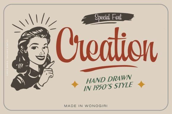 Creation Font