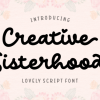 Creative Sisterhood Font