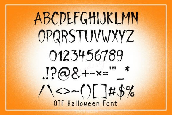 Creepy Spooky Font - Image 2